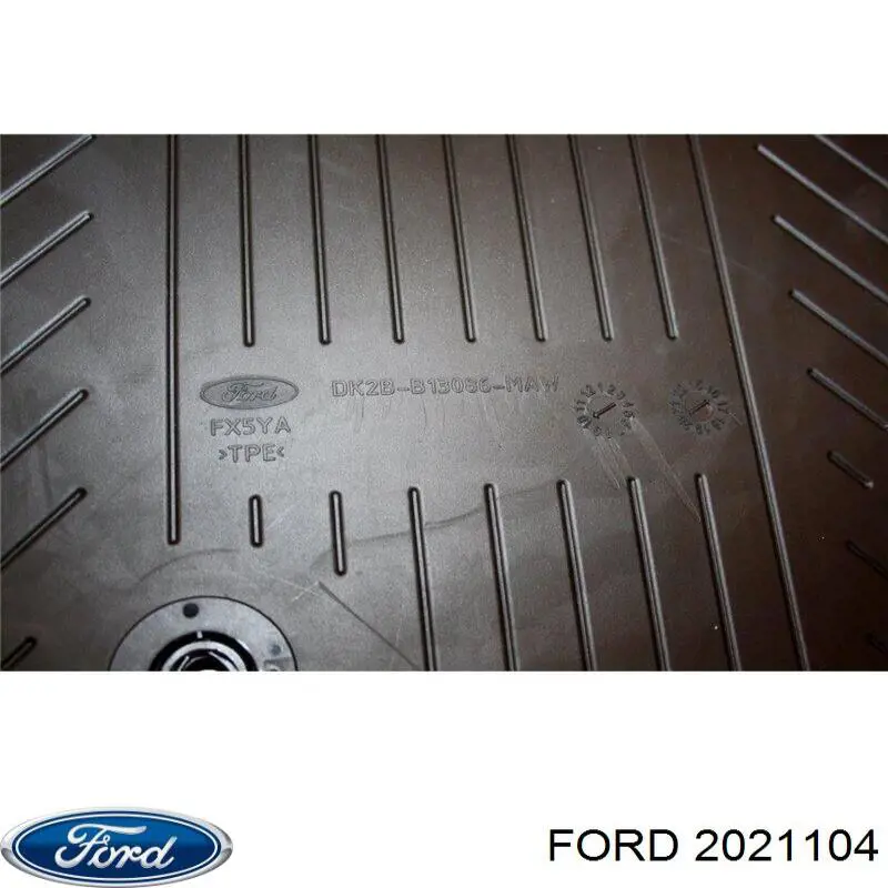 Килимок передній, комплект 2 шт. Ford 2021104 ціна, від 77.30 USD