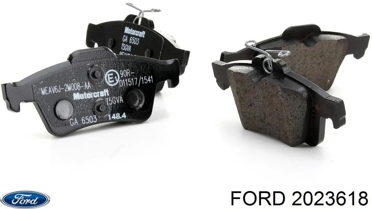 Купити 2023618 Ford Диск заднього гальма