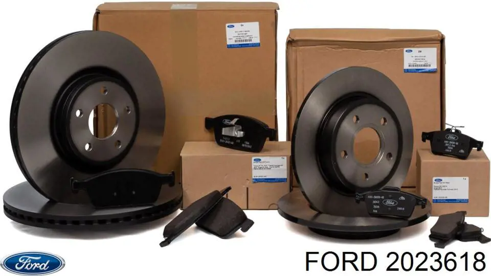 Купити 2023618 Ford Диск заднього гальма