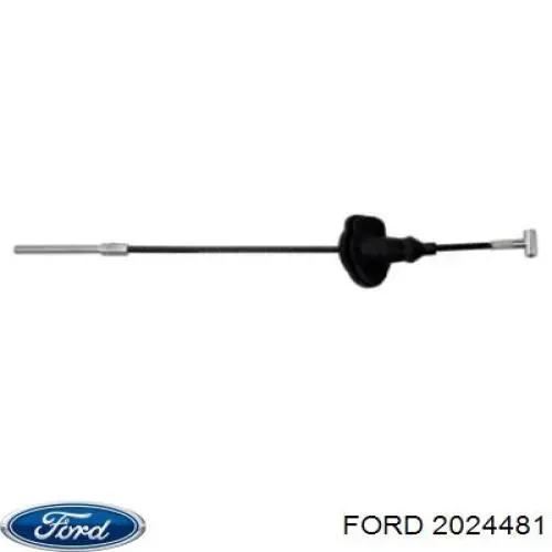 2024481 Ford Трос ручного гальма задній, правий/лівий