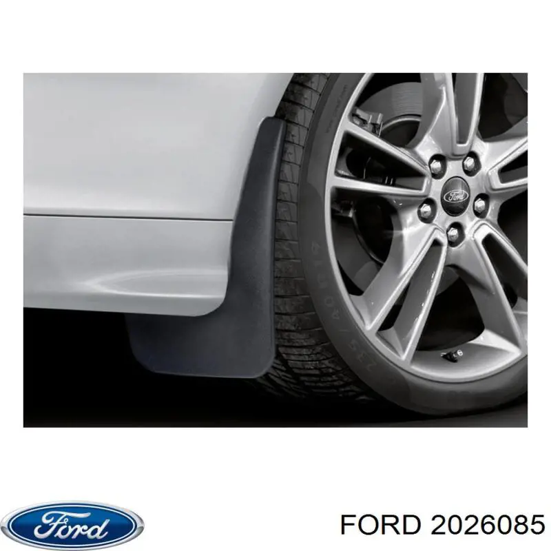 2026085 Ford бризковики задні, комплект