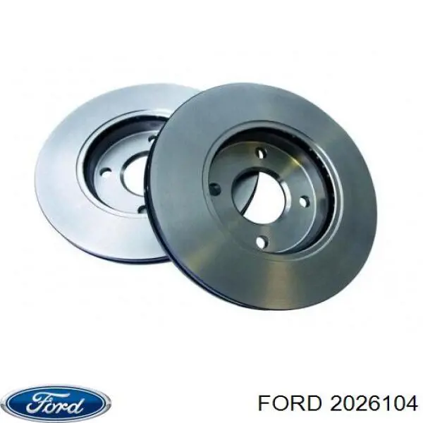 Диск переднього гальма Ford 2026104 ціна, від 48.47 USD