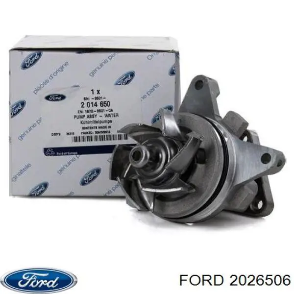 2026506 Ford помпа водяна, (насос охолодження)