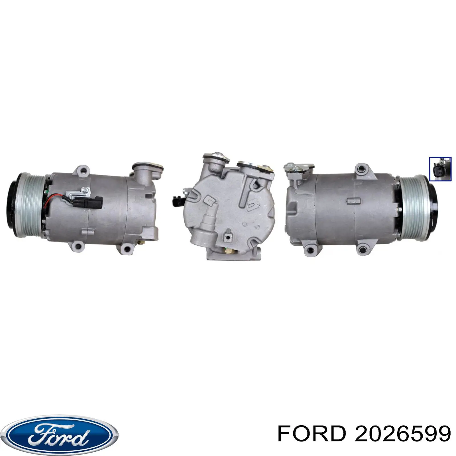 2026599 Ford Компресор холодоагенту