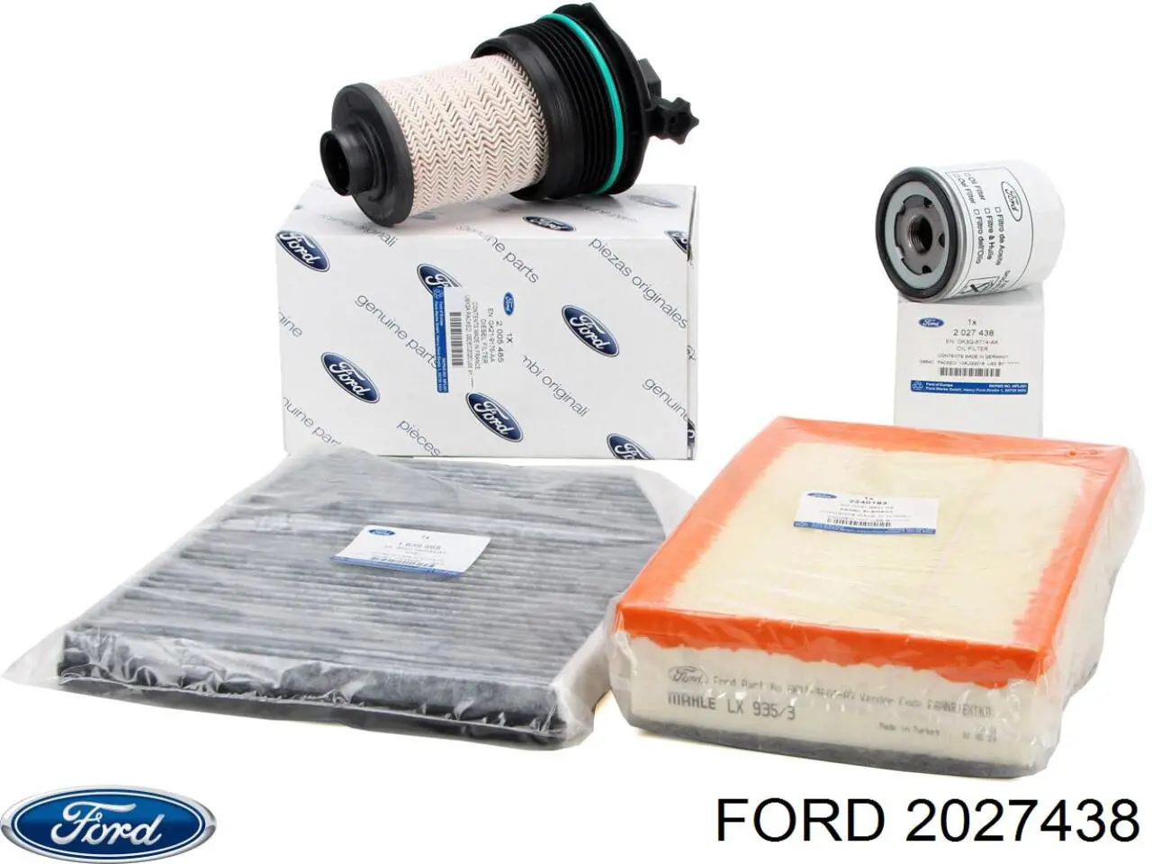 Купити 2027438 Ford Фільтр очищення масла відцентровий