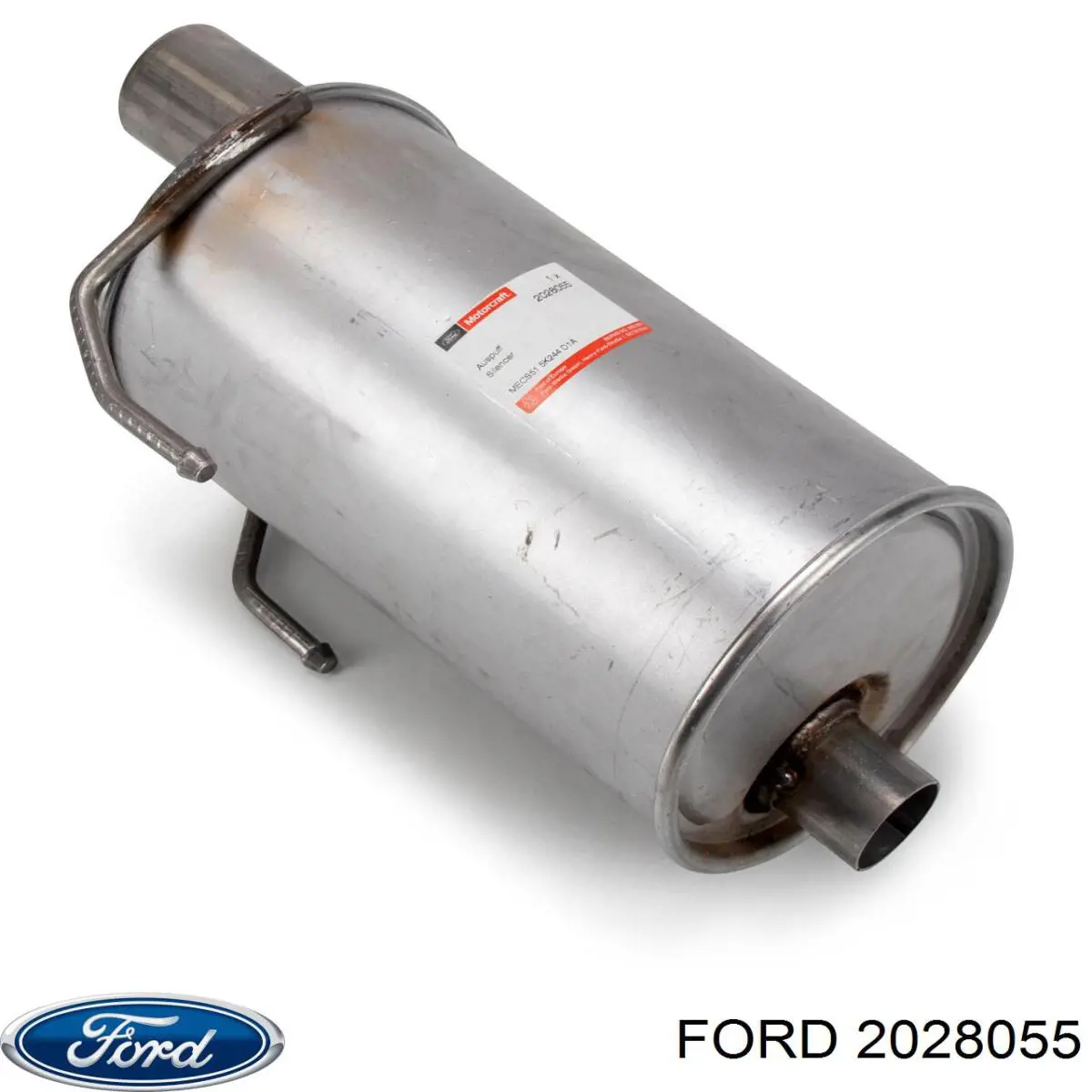 2028055 Ford Глушник, задня частина