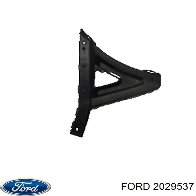 2029537 Ford Кронштейн бампера переднього, правий