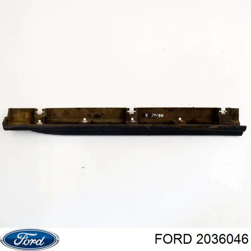 Накладка зовнішня (молдинг) порога, передня ліва BK31V10155AF5CND Ford