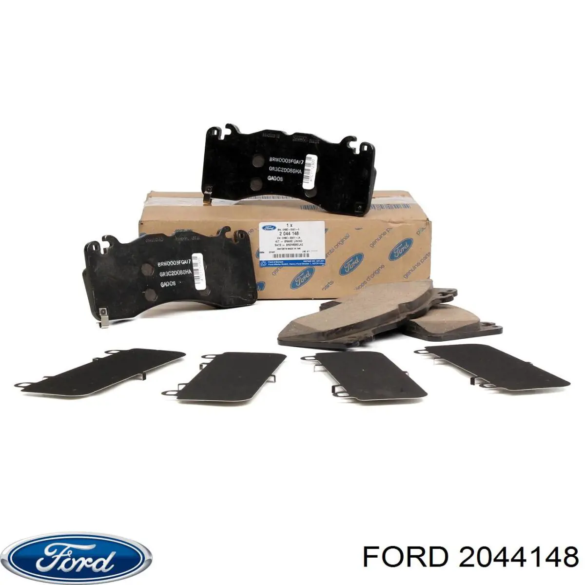 Гальмівні колодки Ford 2044148 ціна, від 55.49 USD
