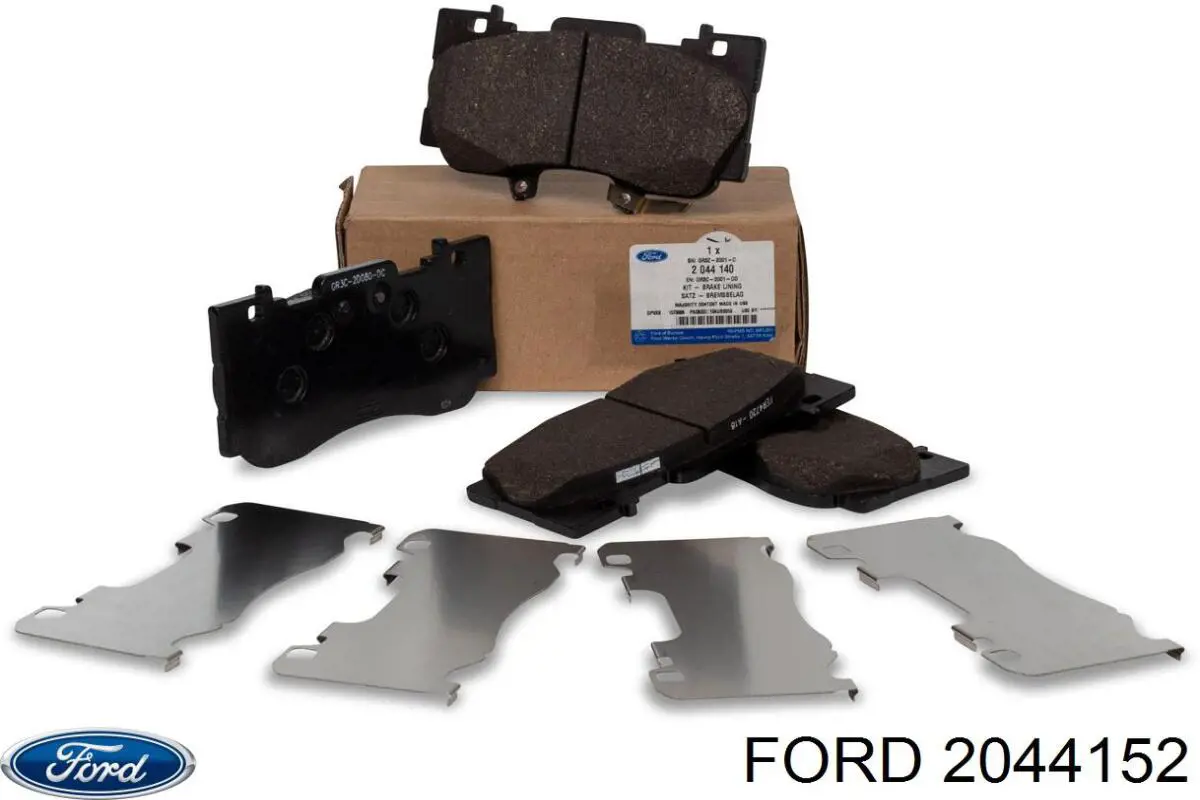 1936688 Ford Колодки гальмівні задні, дискові