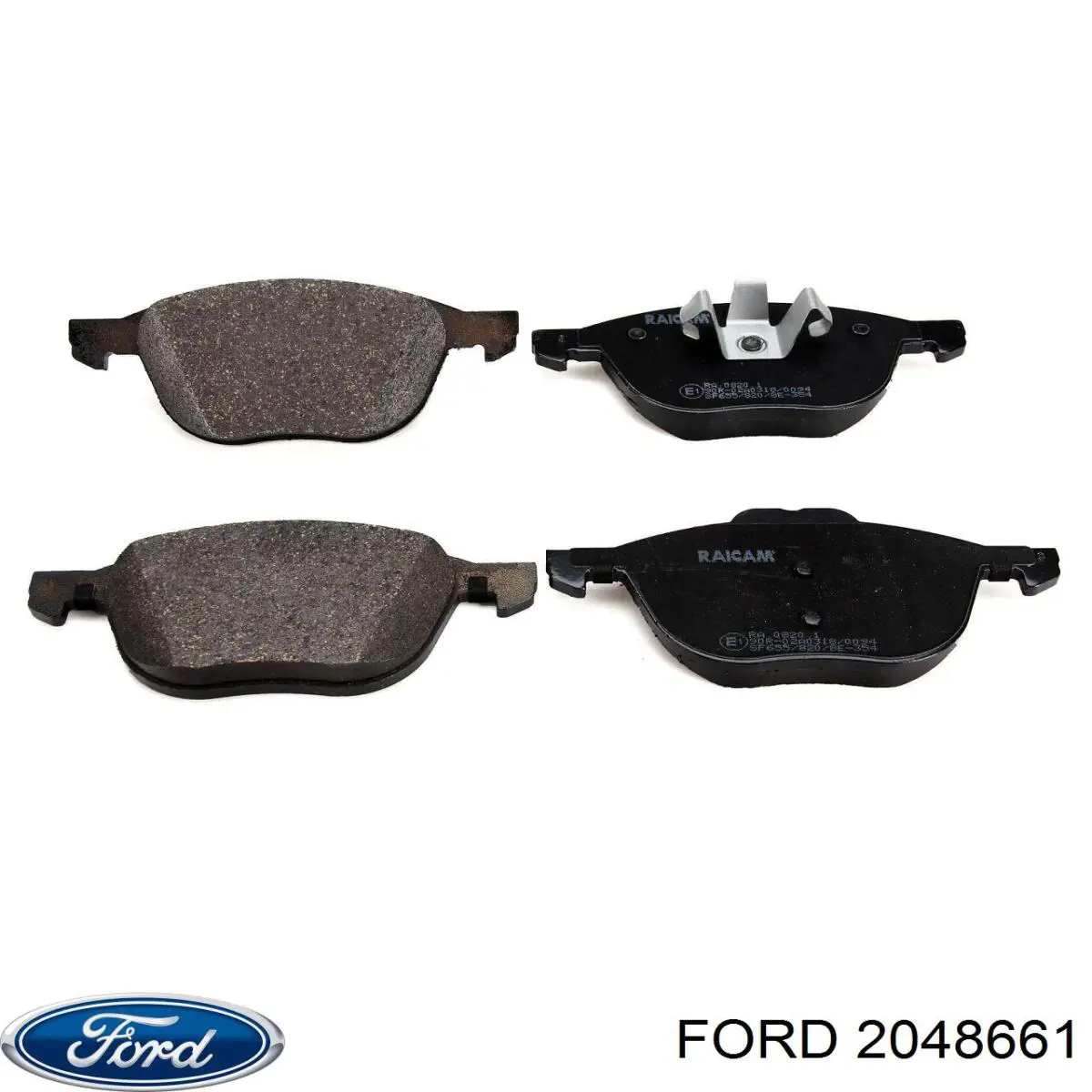 Купити 2048661 Ford Колодки гальмівні передні, дискові
