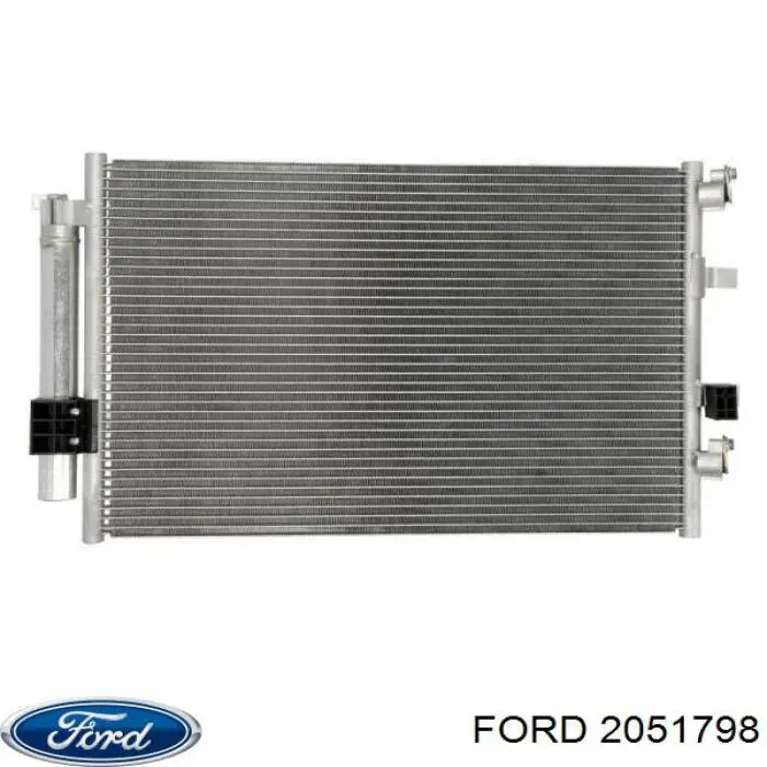 2051798 Ford радіатор кондиціонера