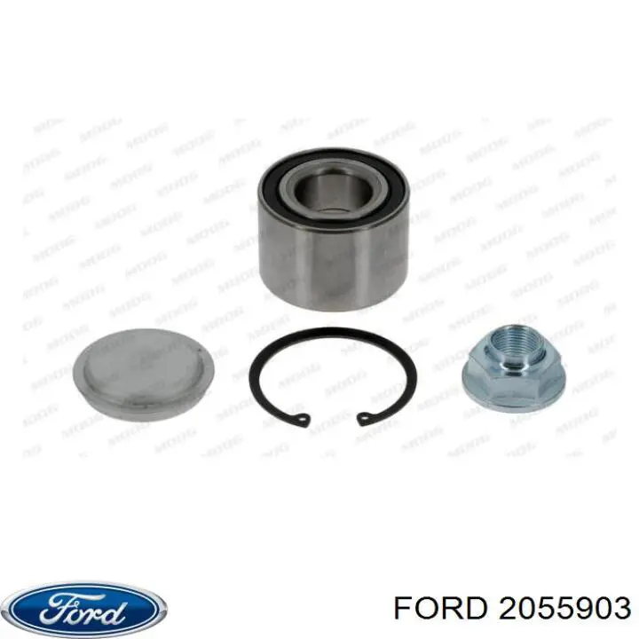 Вентилятор охолодження радіатора 2055903 Ford