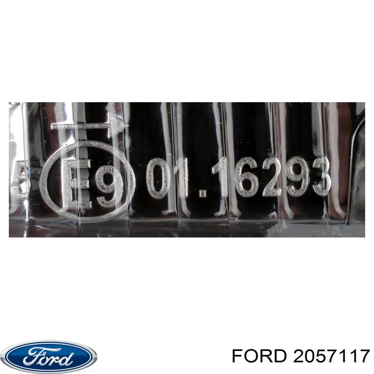 2057117 Ford покажчик повороту дзеркала, правий