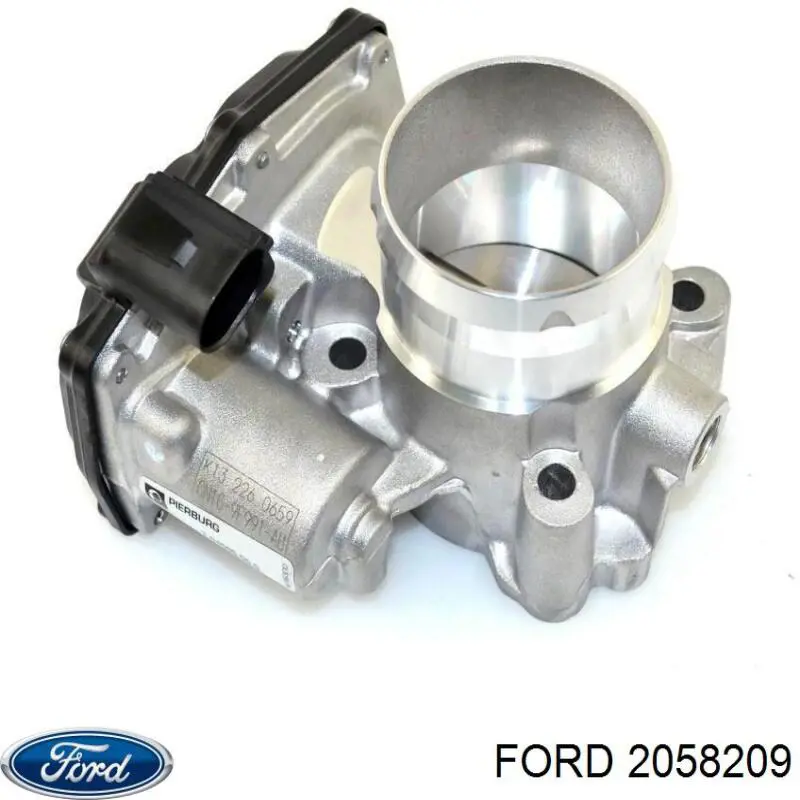 2058209 Ford Дросільна заслінка в зборі
