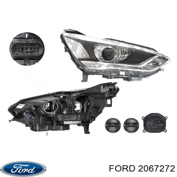 Фара правая Ford 2067272 ціна, від 1517.25 USD