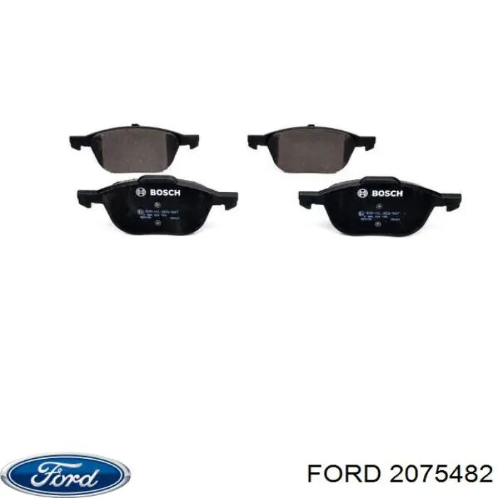 Купити 2075482 Ford Колодки гальмівні передні, дискові