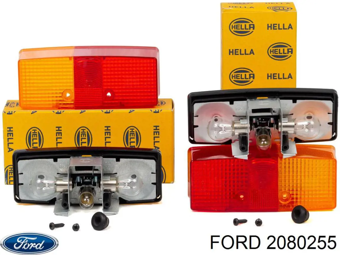 2080255 Ford Лампа автомобільна
