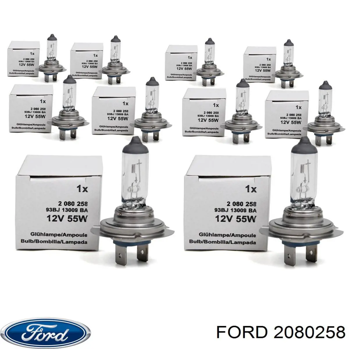Лампочка галогенна Ford 2080258 ціна, від 4.04 USD