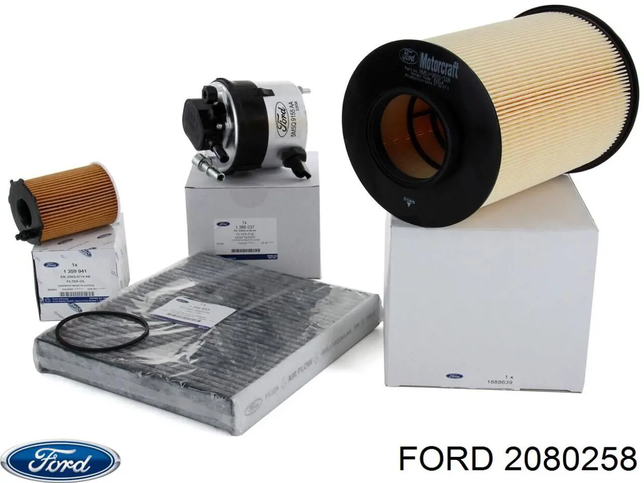 Купити 2080258 Ford Лампочка галогенна