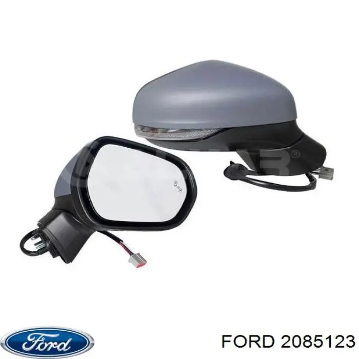 2085123 Ford Накладка водійського дзеркала