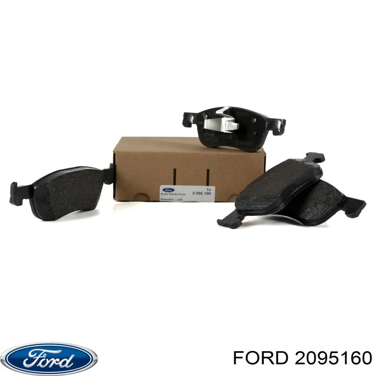 Гальмівні колодки Ford 2095160 ціна, від 29.43 USD