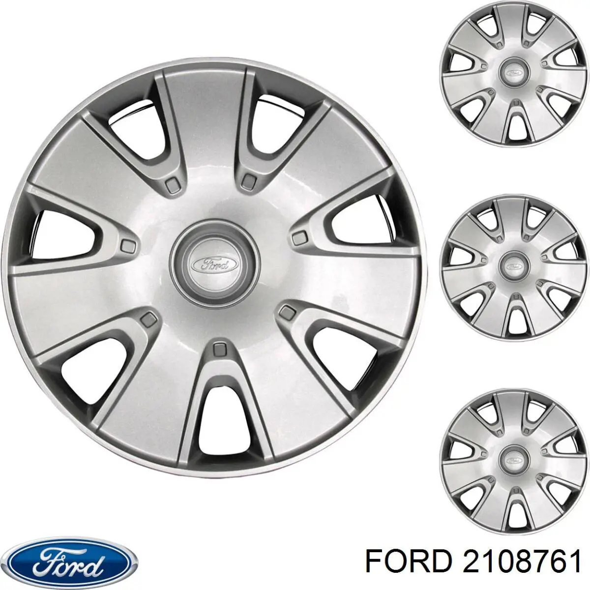 Фірмовий значок решітки радіатора Ford 2108761