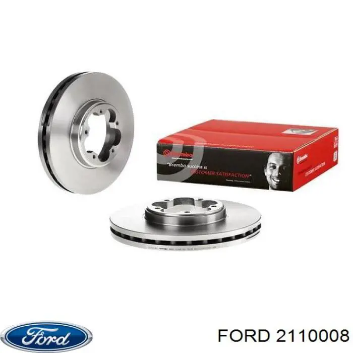 Диск переднього гальма Ford 2110008 ціна, від 62.40 USD