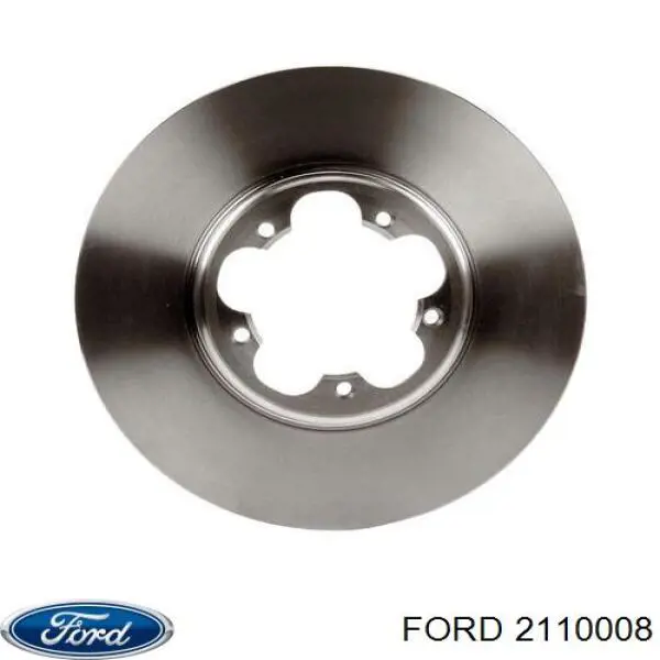 Диск гальмівний передній 2110008 Ford