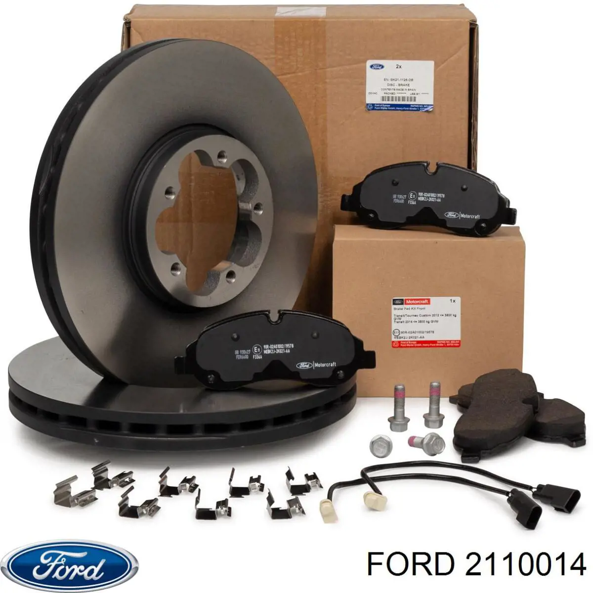 2110014 Ford Гальмо дискове переднє