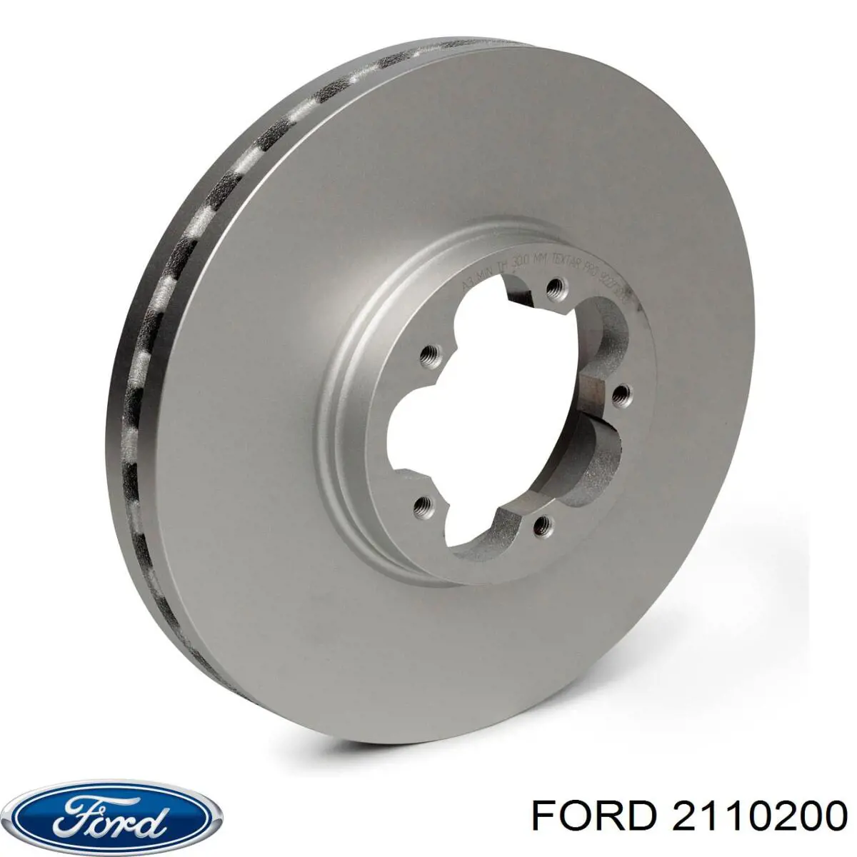 Диск гальмівний передній Ford 2110200