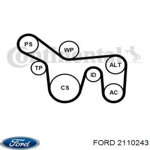  Ford 2110243 ціна, від 16.99 USD
