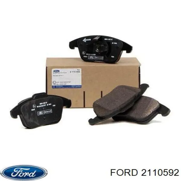 2110592 Ford Передні гальмівні колодки