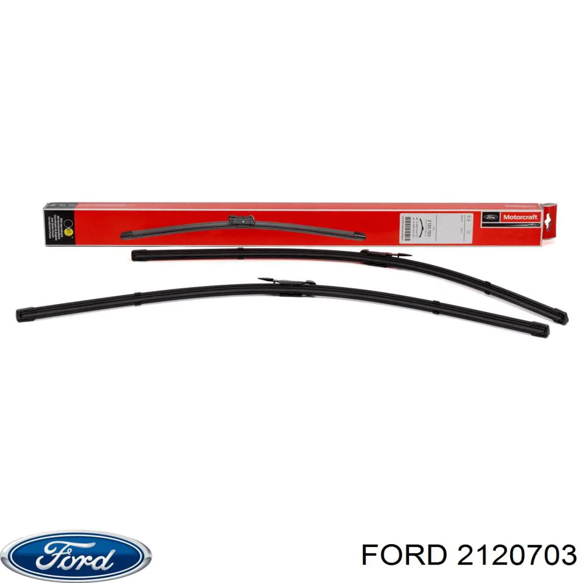 Щітка-двірник лобового скла, комплект з 2-х шт. Ford 2120703 ціна, від 29.88 USD