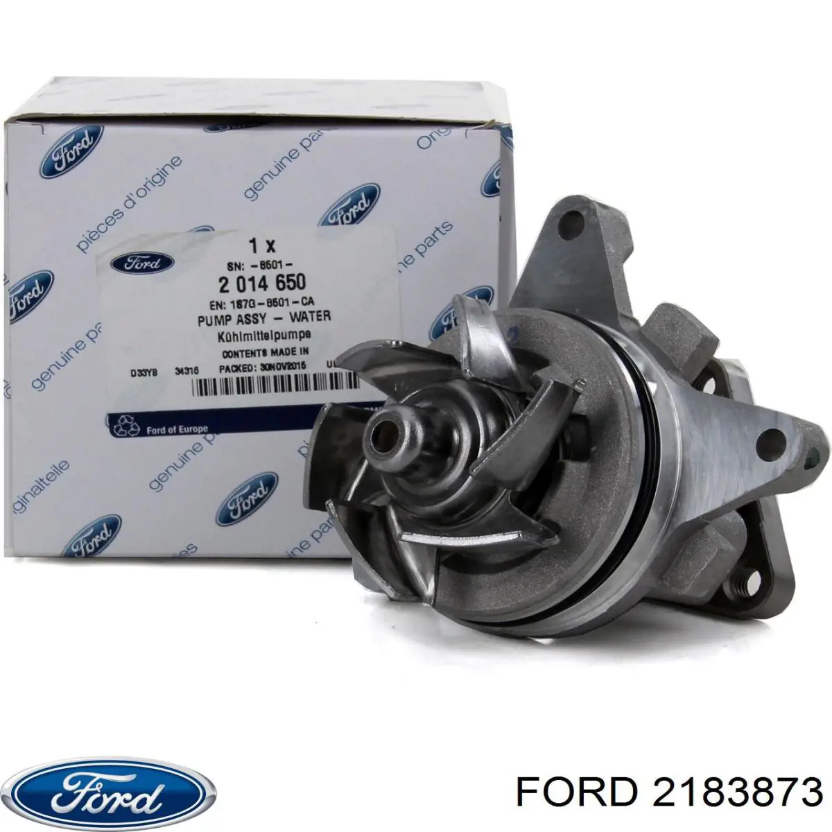 Водяний насос Ford 2183873