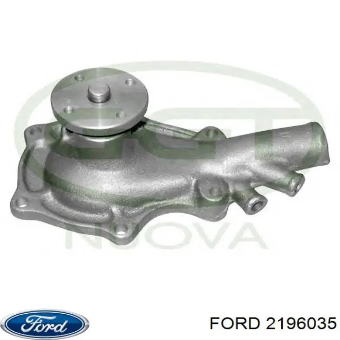 BK2117927A Ford Бампер задній, права частина