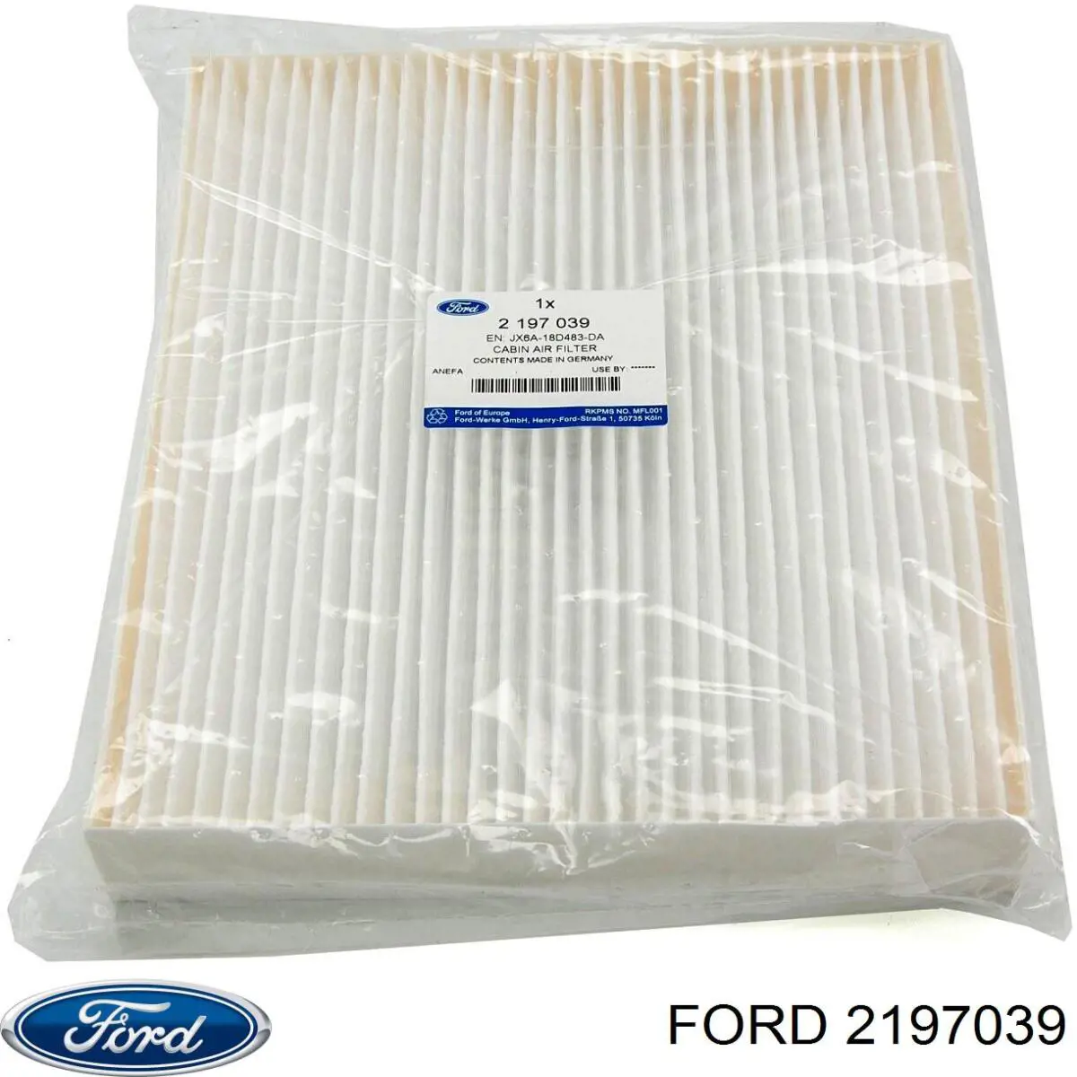 Купити 2197039 Ford Фільтр салону вугільний