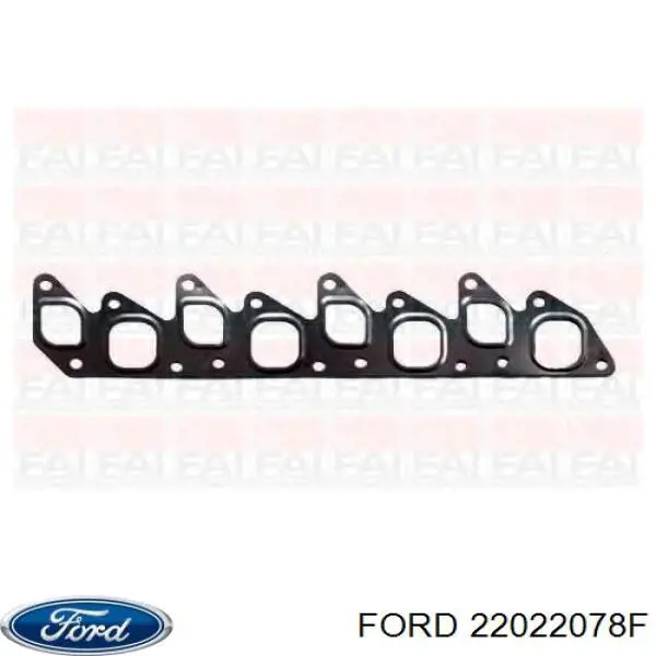 Прокладка, впускний/випускний колектор, поєднана Ford 22022078F ціна, від 11.92 USD