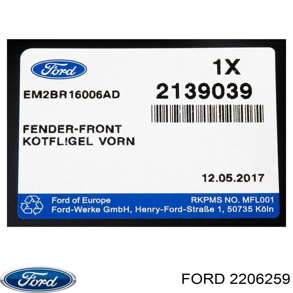  2206259 Ford