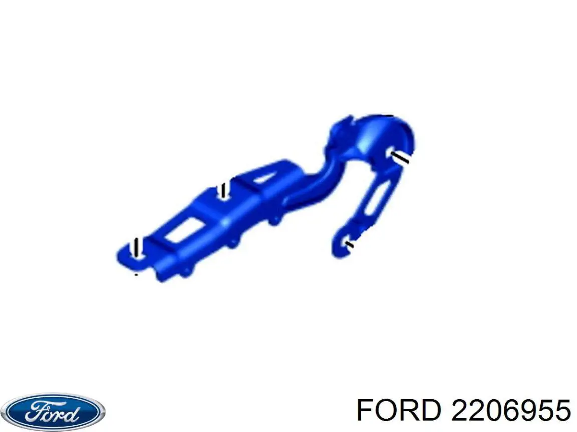 2206955 Ford Завіс капота, правий