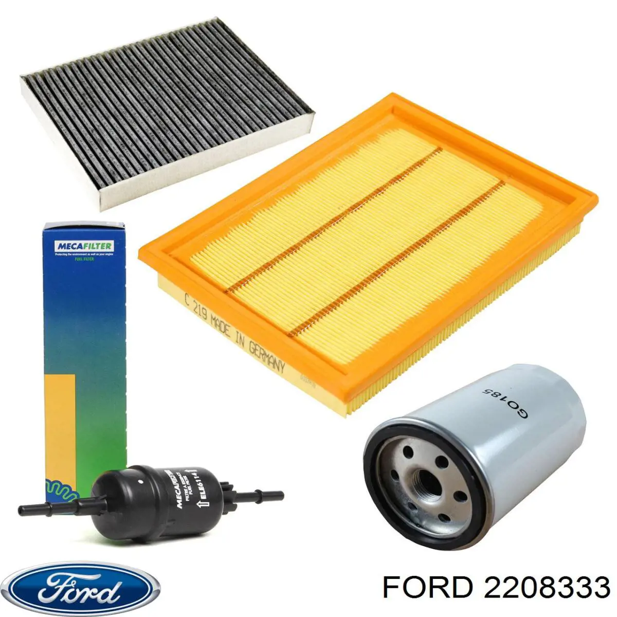 Паливний фільтр 2208333 Ford