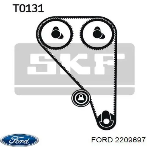 Купити 2209697 Ford ГРМ ремень