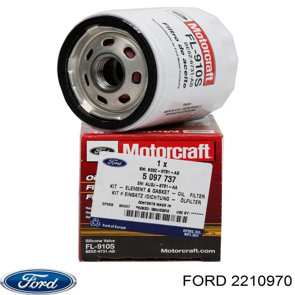 Купити 2210970 Ford ГРМ ремень