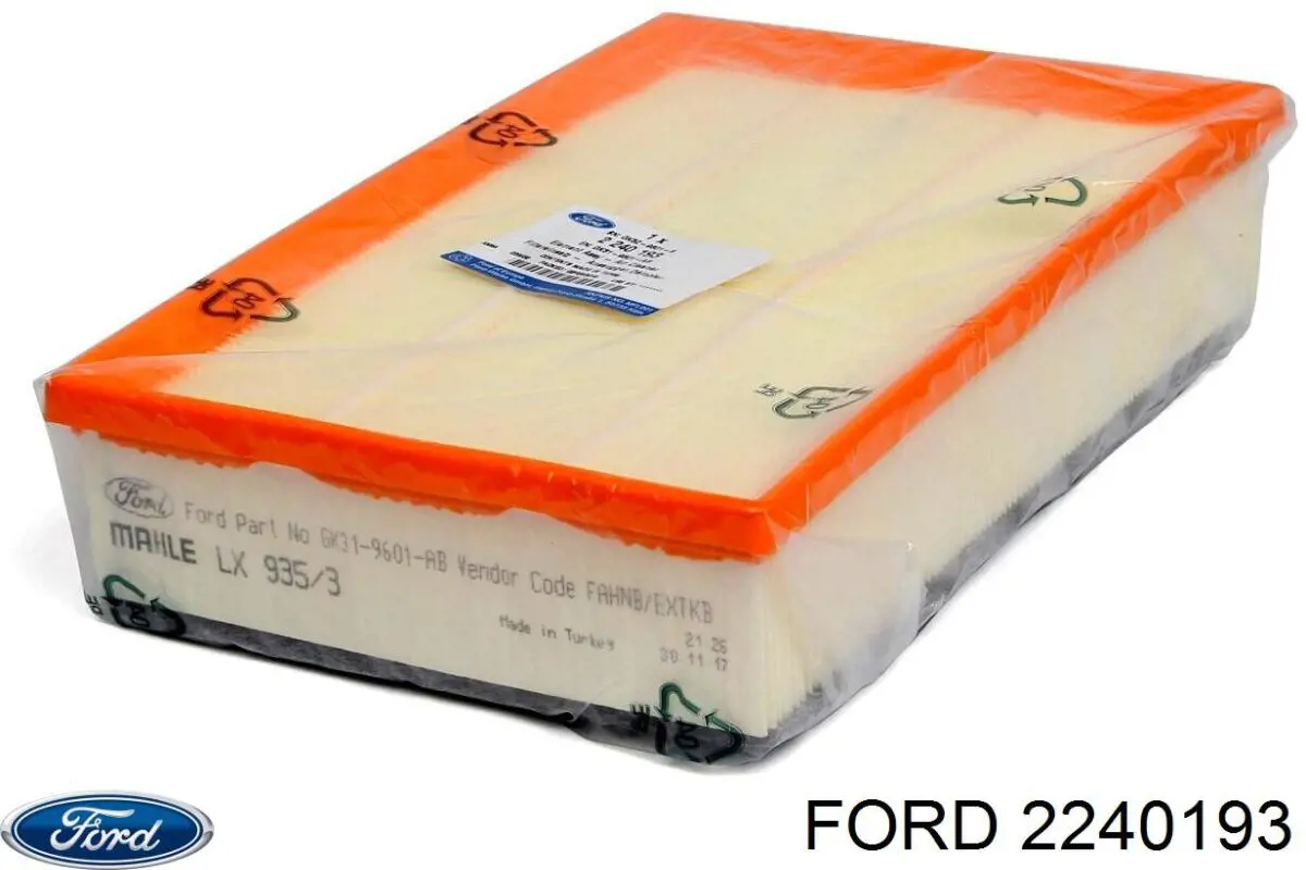 Купити 2240193 Ford Автомобільний фільтр повітря