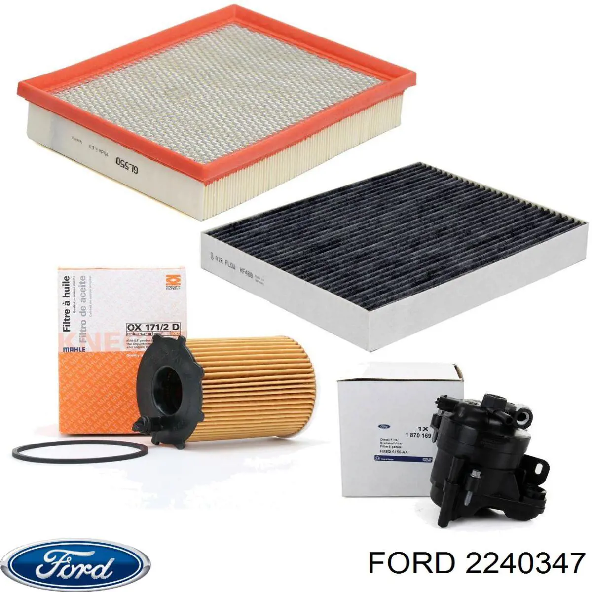 Повітряний фільтр салону Ford 2240347