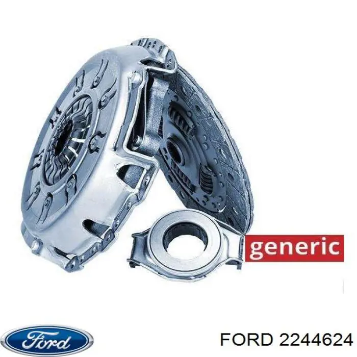 Комплект зчеплення (3 частини) Ford 2244624 ціна, від 220.62 USD