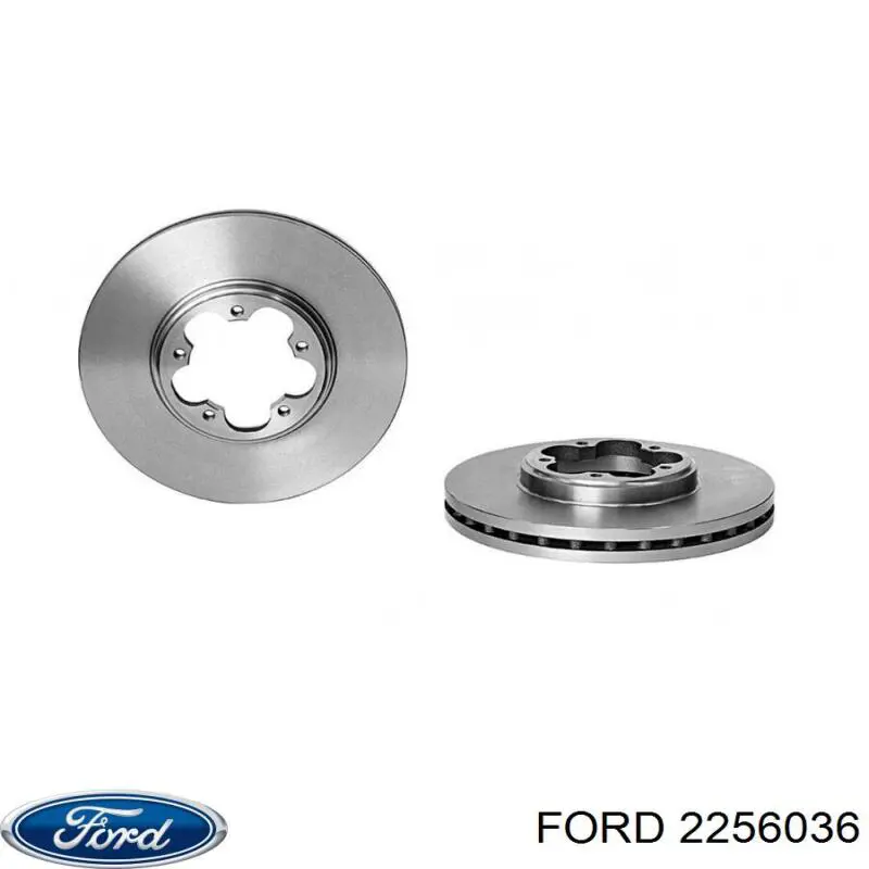 Гальмівні диски передні 2256036 Ford