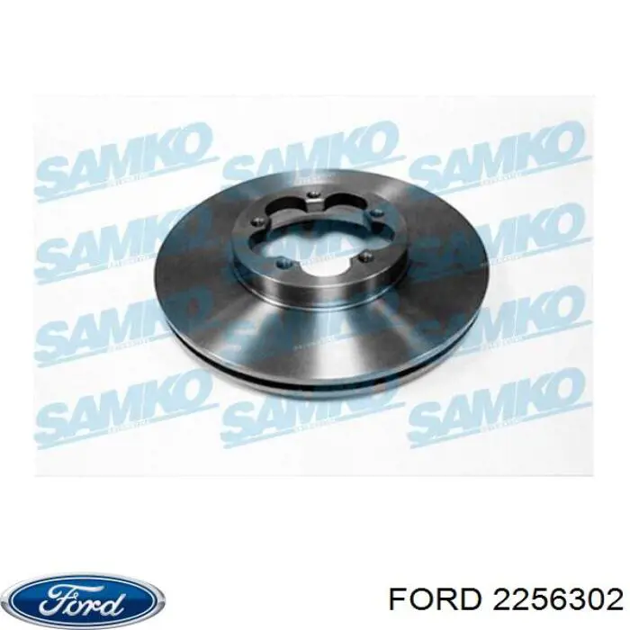 Диск гальмівний передній Ford 2256302