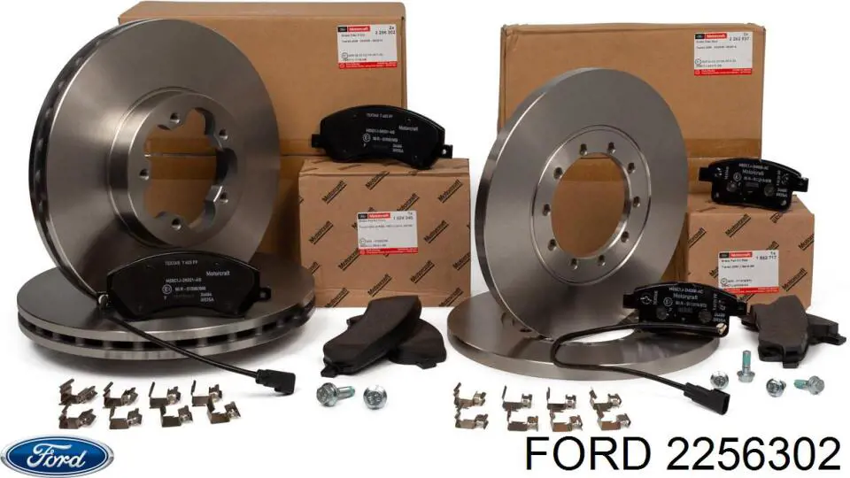 Диск переднього гальма Ford 2256302 ціна, від 50.80 USD