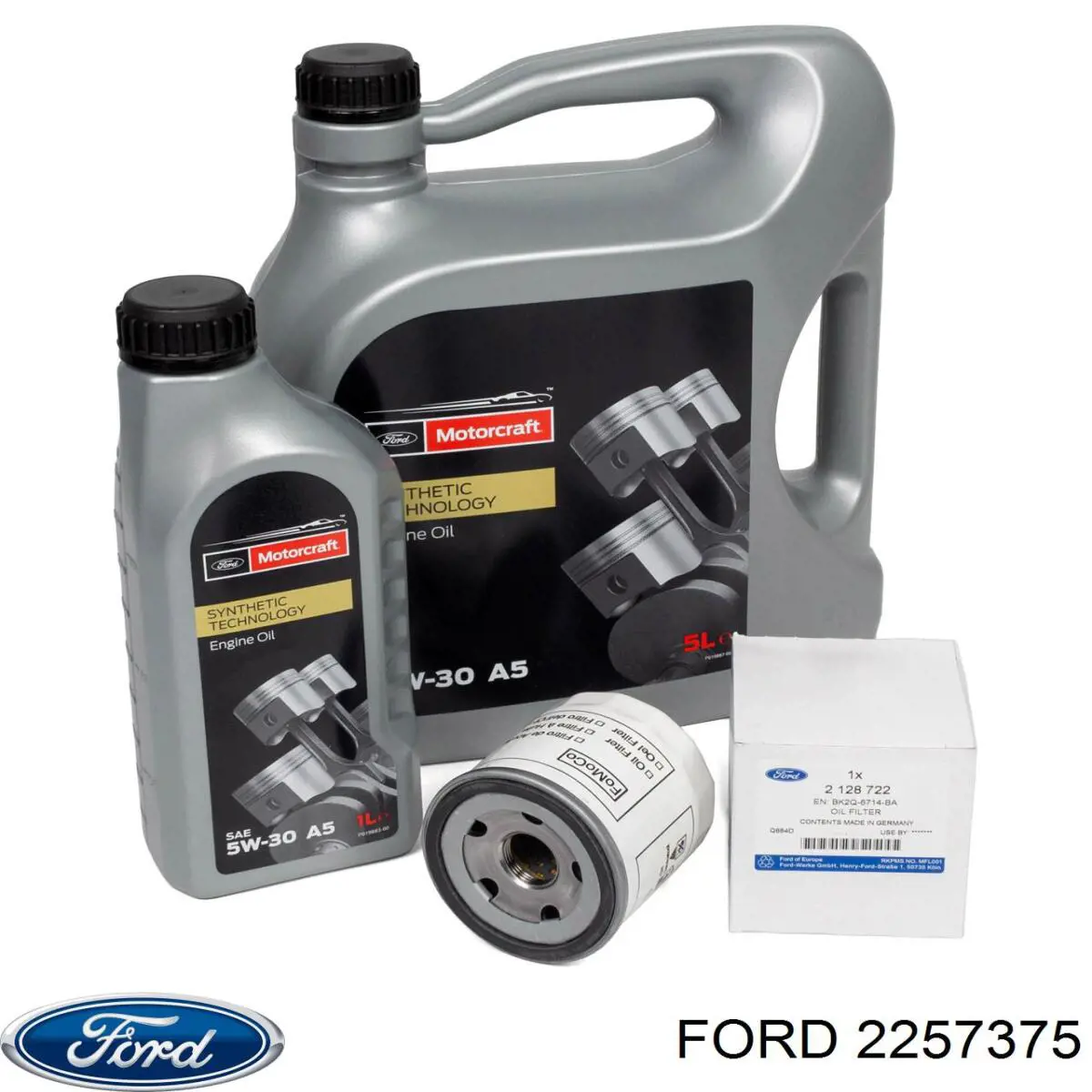 Масляний фільтр двигуна Ford 2257375 ціна, від 11.49 USD
